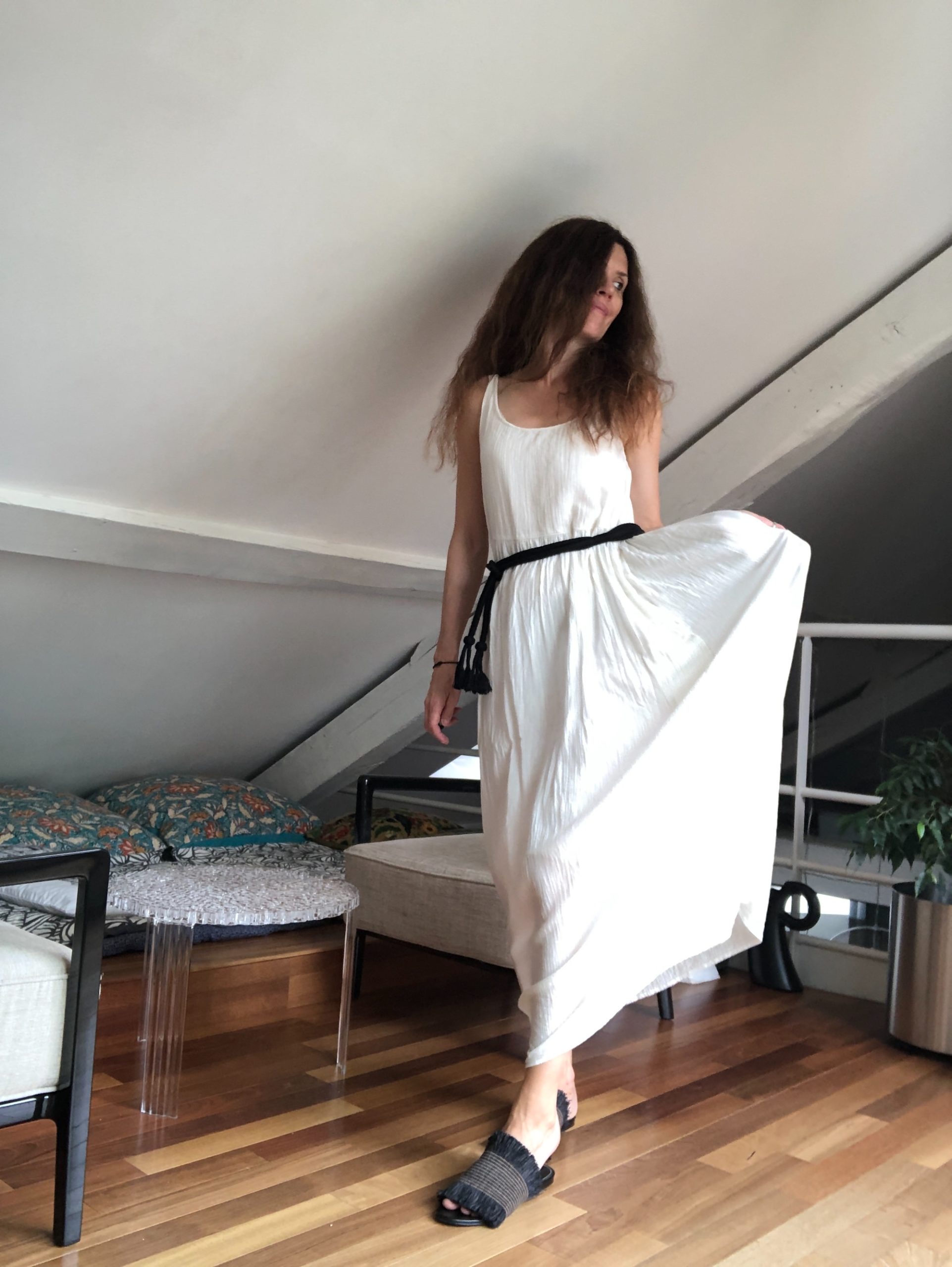 La robe blanche